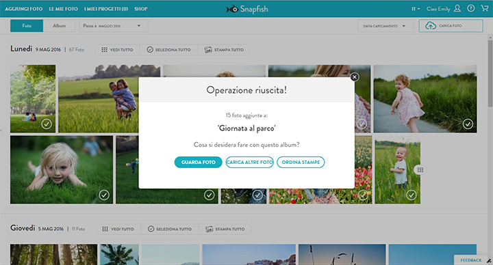 stampa foto online