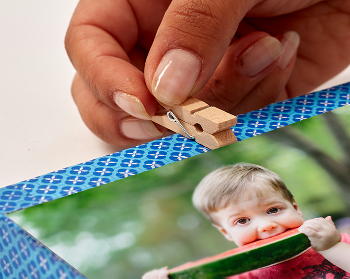 Un portafoto divertente da vare con i vostri bambini!