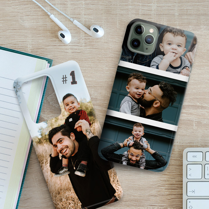 crea cover personalizzate per lo smartphone di papà